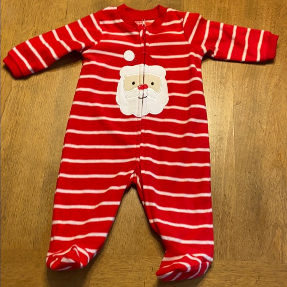 Little Me Santa pjs